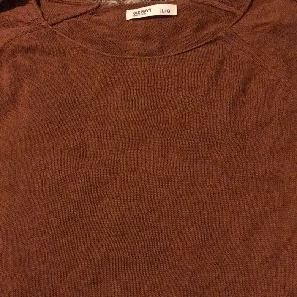 Tan sweater